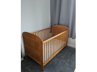 east coast angelina cot bed antique